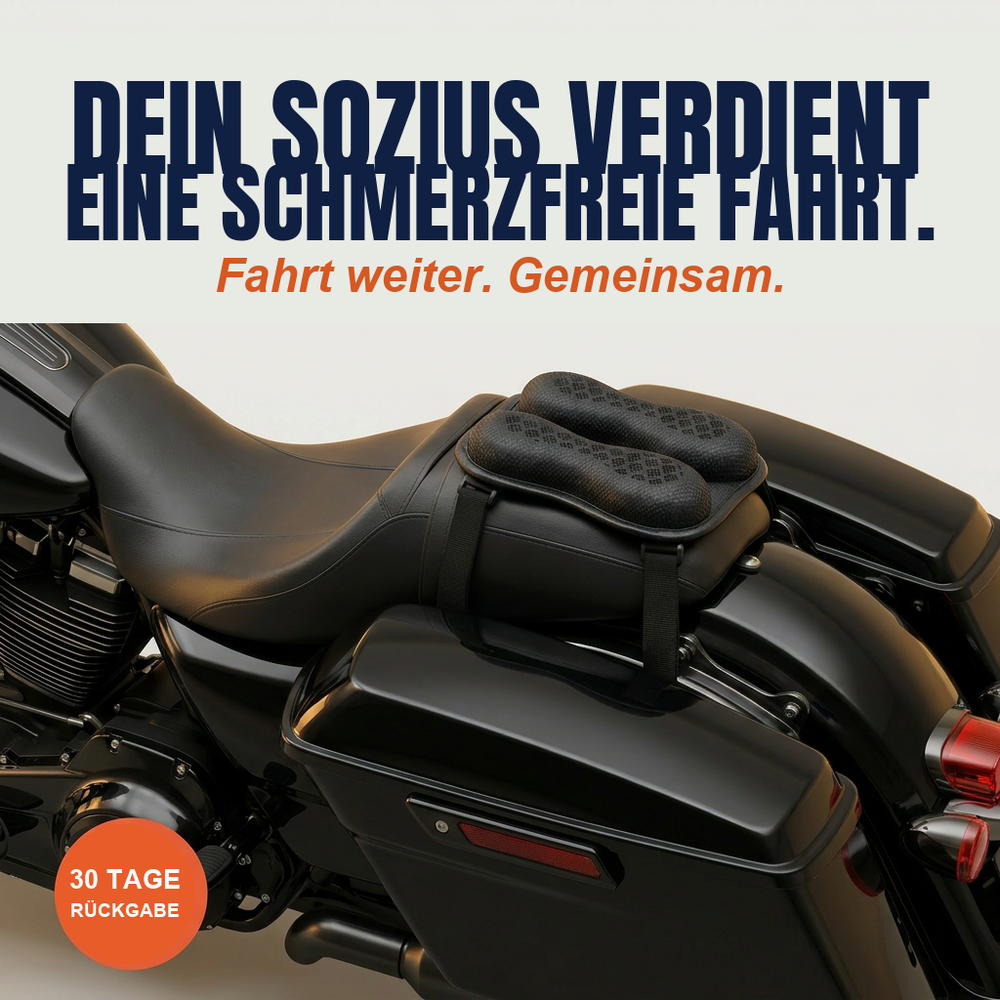 CRB Gel-Sitzkissen Motorrad – Sozius