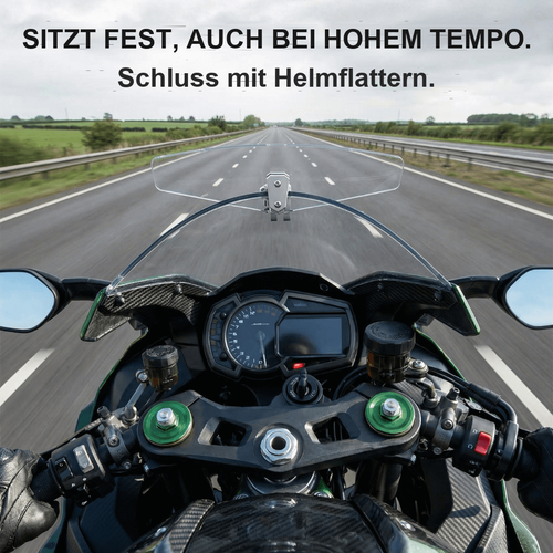 Luft über den Helm