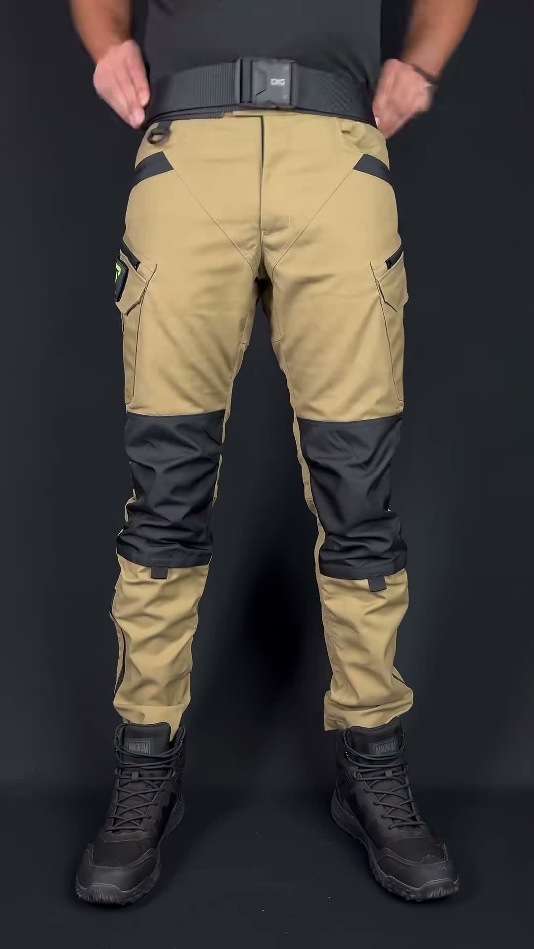 Finitions du pantalon de protection CRB